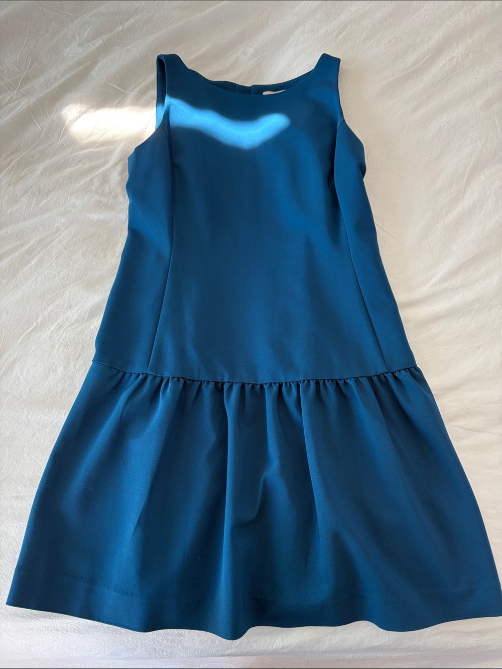 Banana Republic Teal Blue Sleeveless Mini Dress